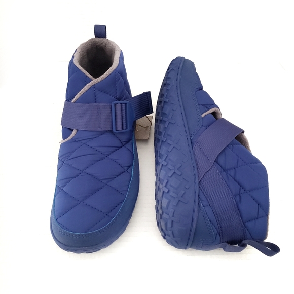 Chaco Men's Ramble Puff Quilted Anckle Booties In Cobalt Blue - Picture 10 of 13